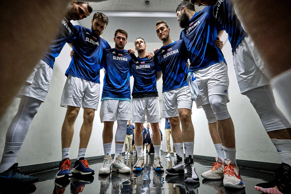 Košarkaši Slovenije (Foto: FIBA)